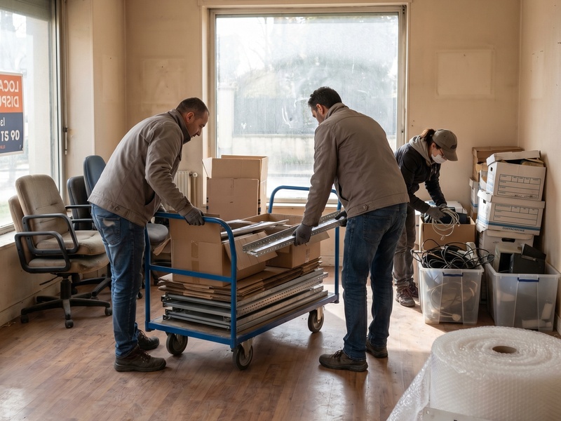 Débarras de locaux professionnels 